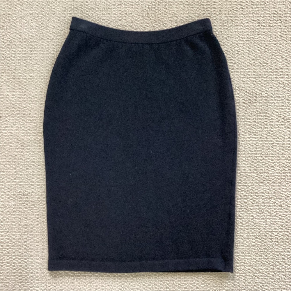 Vintage St. John Black Skirt